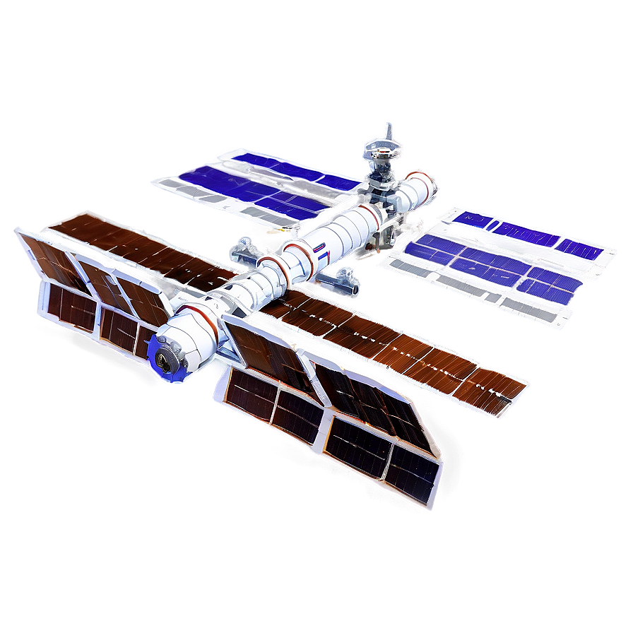 International Space Station C PNG image