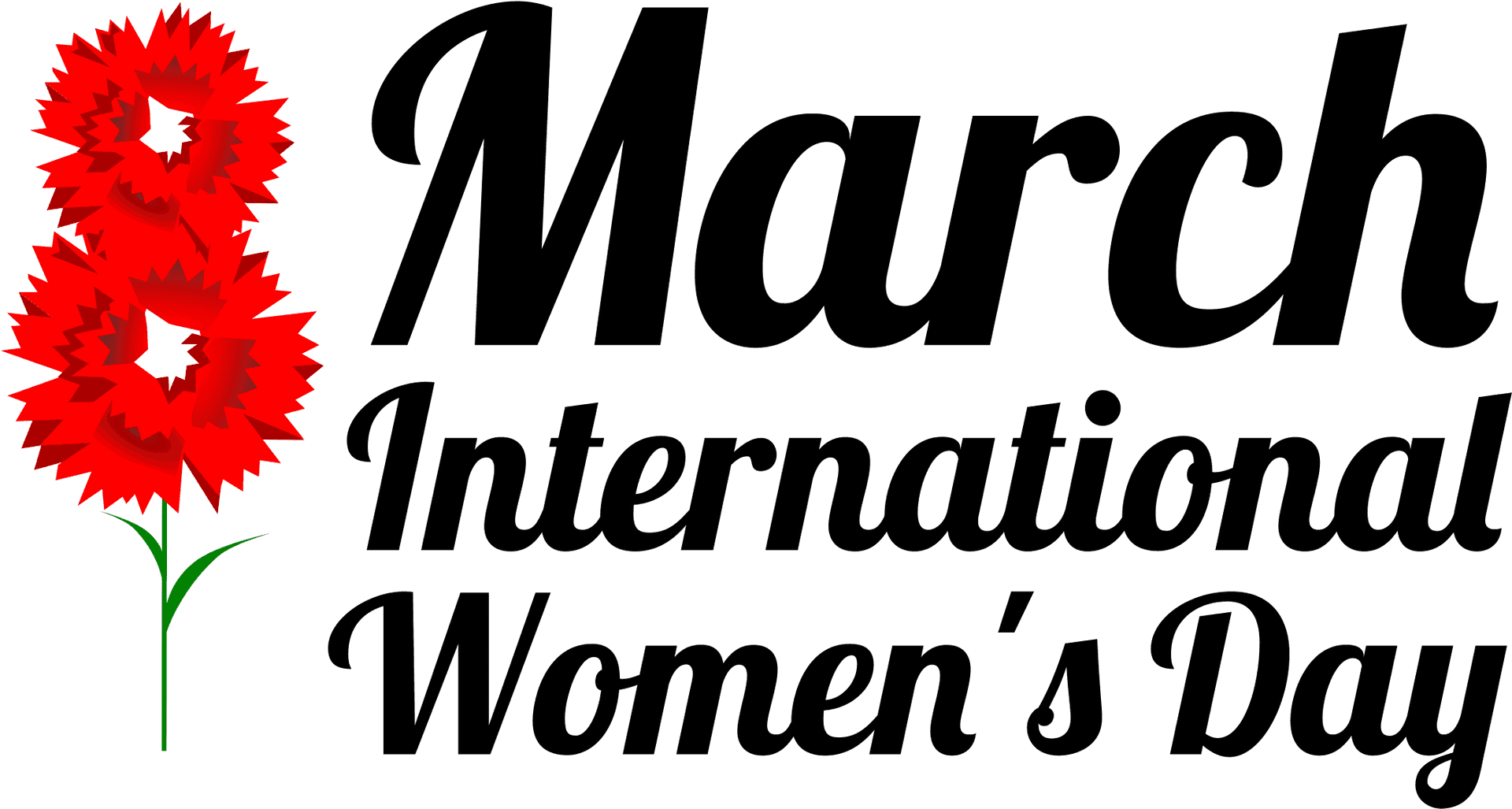 International Womens Day March8 Graphic PNG image