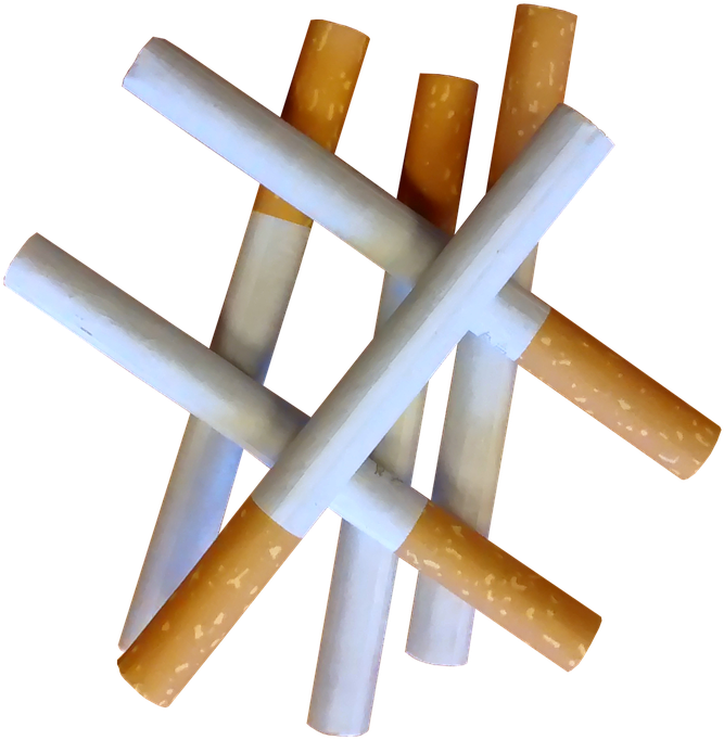 Intersecting_ Cigarettes_ Arrangement PNG image