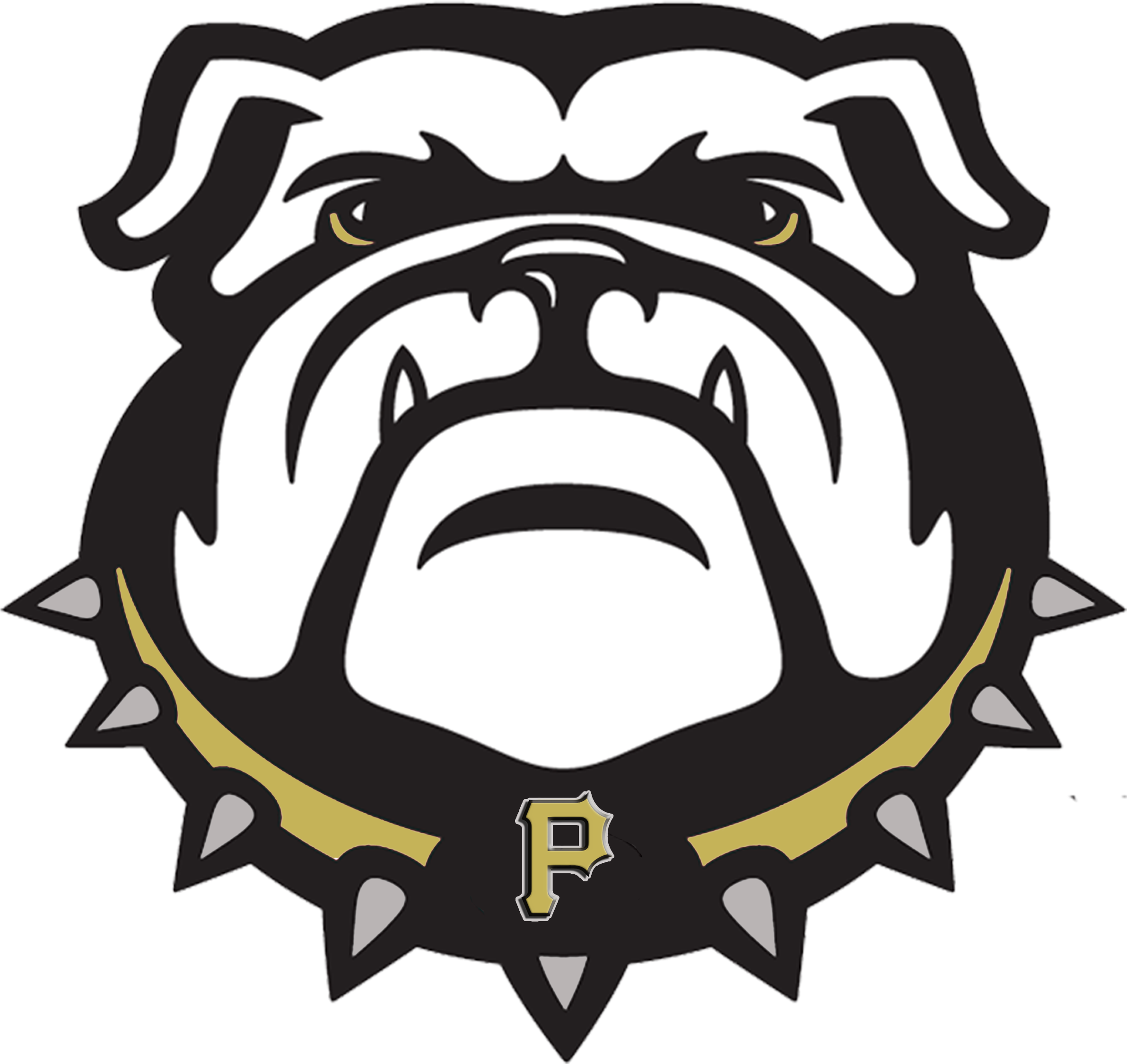 Intimidating Bulldog Mascot Logo PNG image