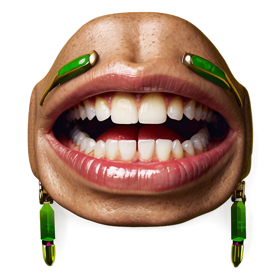 Intimidating Mouth Figure Png 06212024 PNG image