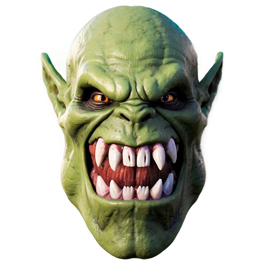 Intimidating Orc Teeth Png 27 PNG image