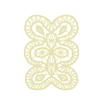 Intricate Gingerbread Cookie Design PNG image