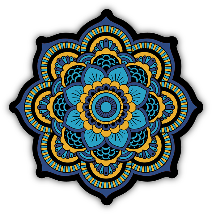 Intricate Mandala Artwork PNG image