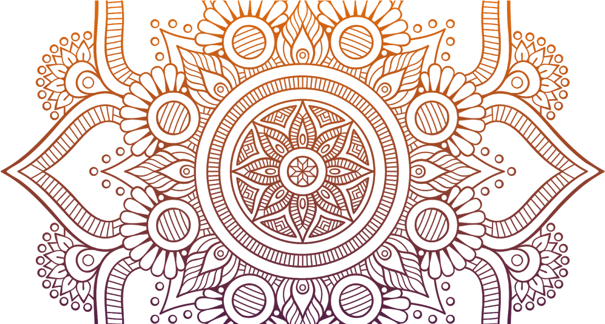 Intricate Mandala Artwork PNG image