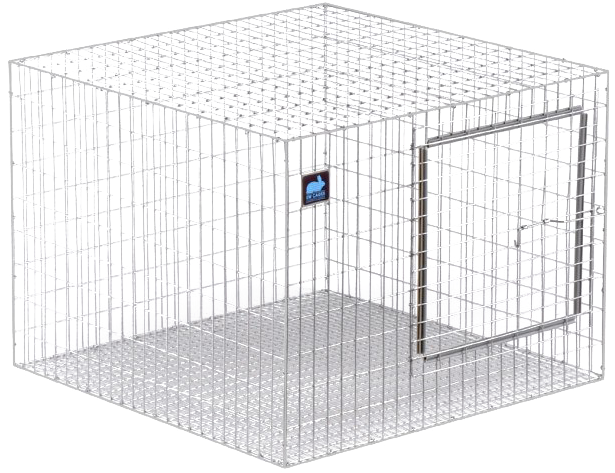 Intricate Metal Cage Structure PNG image