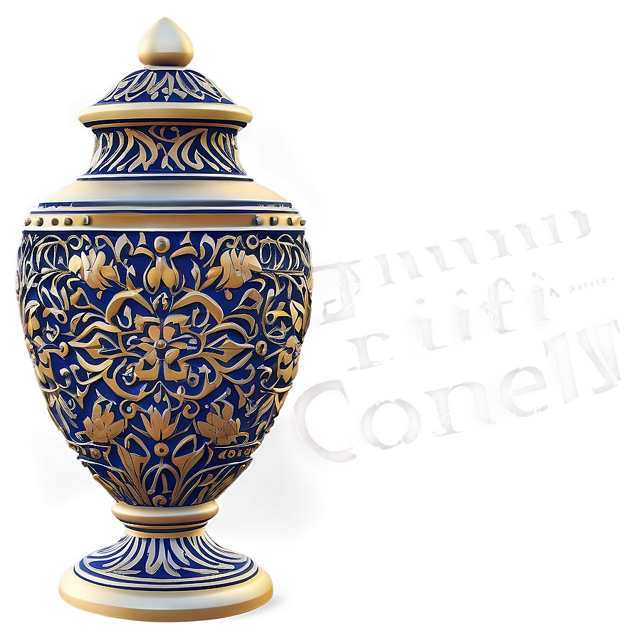 Intricate Urn Pattern Png Mdc PNG image