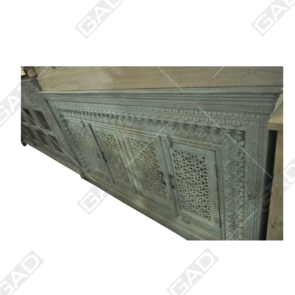 Intricate Wooden Lattice Work PNG image