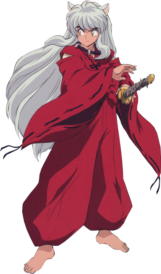 Inuyasha_ Anime_ Character_ Pose PNG image