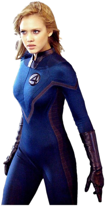 Invisible Woman Fantastic Four Costume PNG image