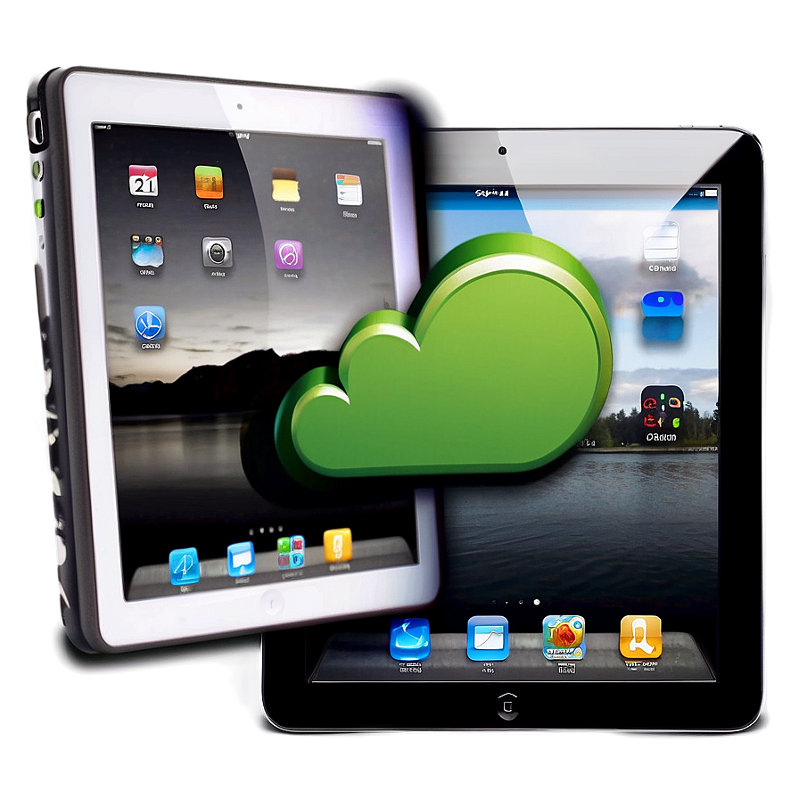 Ipad Cloud Storage Png Wle23 PNG image