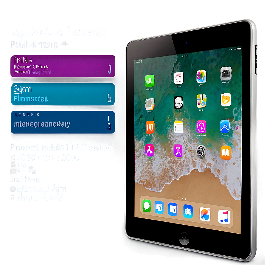 Ipad In Landscape Mode Png 14 PNG image