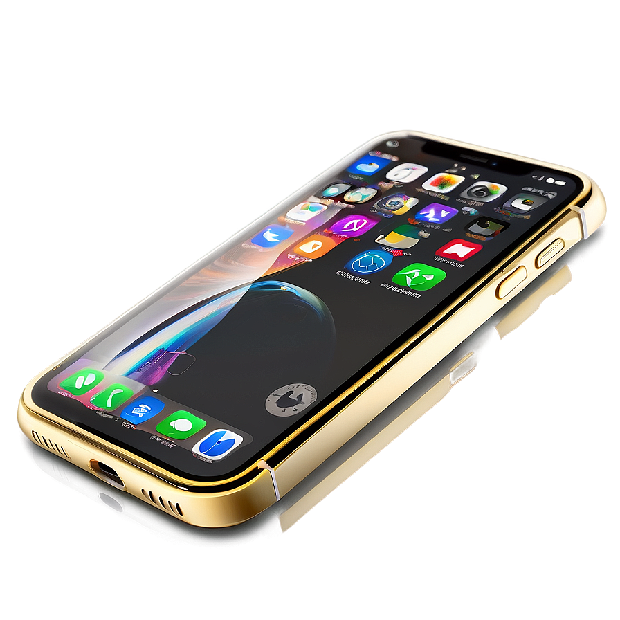 Iphone 14 Plus Gold Png 42 PNG image