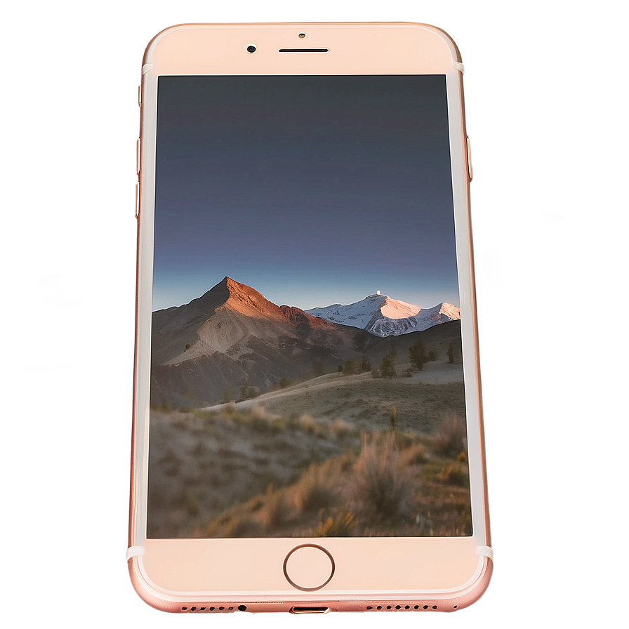 Iphone 7 Plus Rose Gold Png Jre91 PNG image