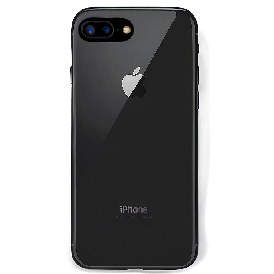 Iphone 8 Plus Space Grey Png 06252024 PNG image