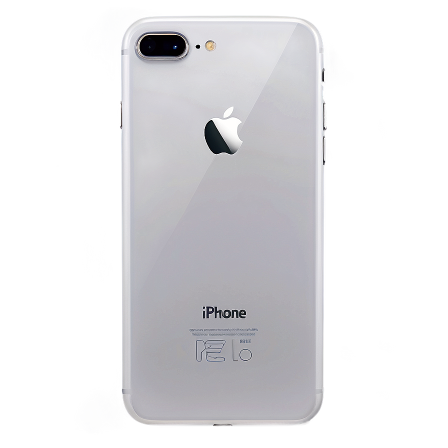 Iphone 8 Plus White Edition Png 06252024 PNG image