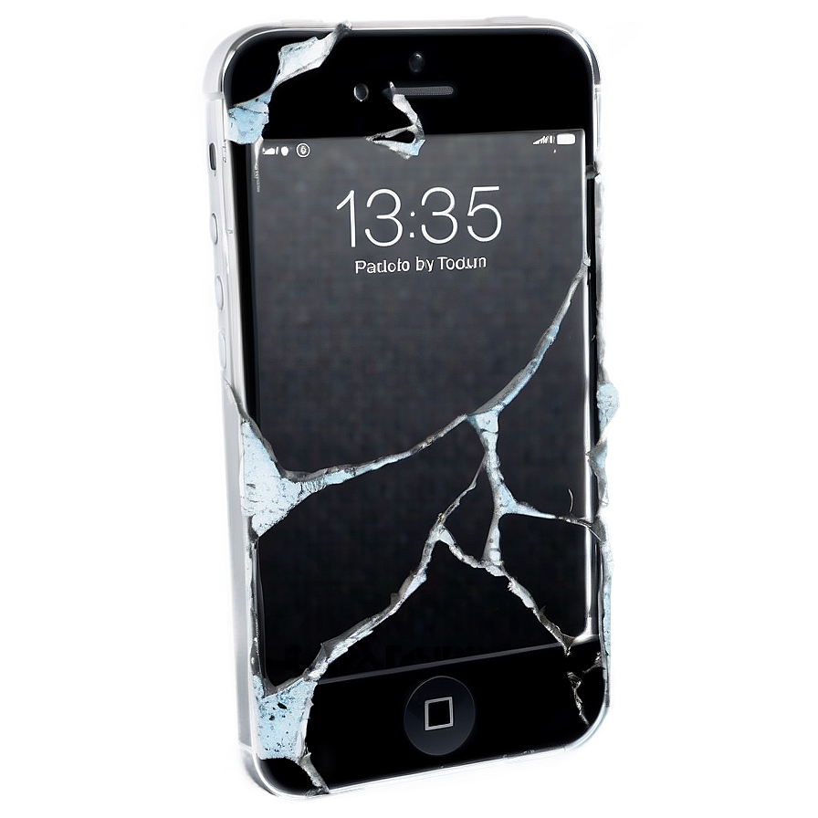 Iphone Broken Screen Effect Png Kns89 PNG image