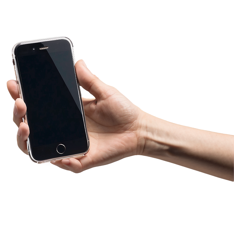 Iphone In Hand Png Tpg12 PNG image