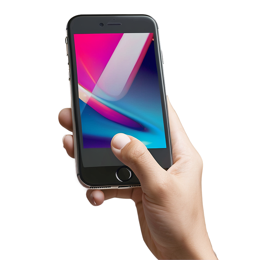 Iphone Mockup With Hand Png Ahm39 PNG image