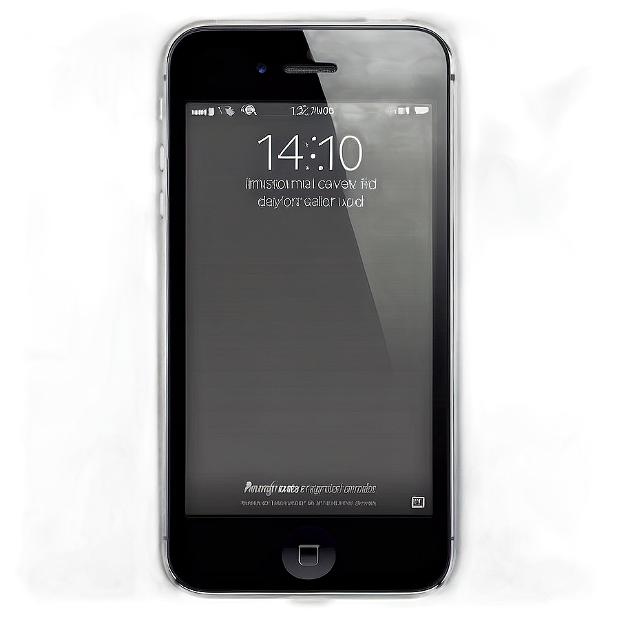 Iphone Screen Mockup Png 05062024 PNG image