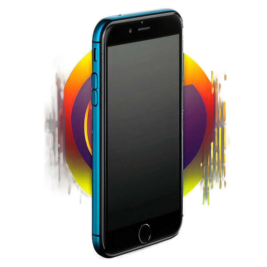 Iphone With Background Mockup Png Dwc53 PNG image