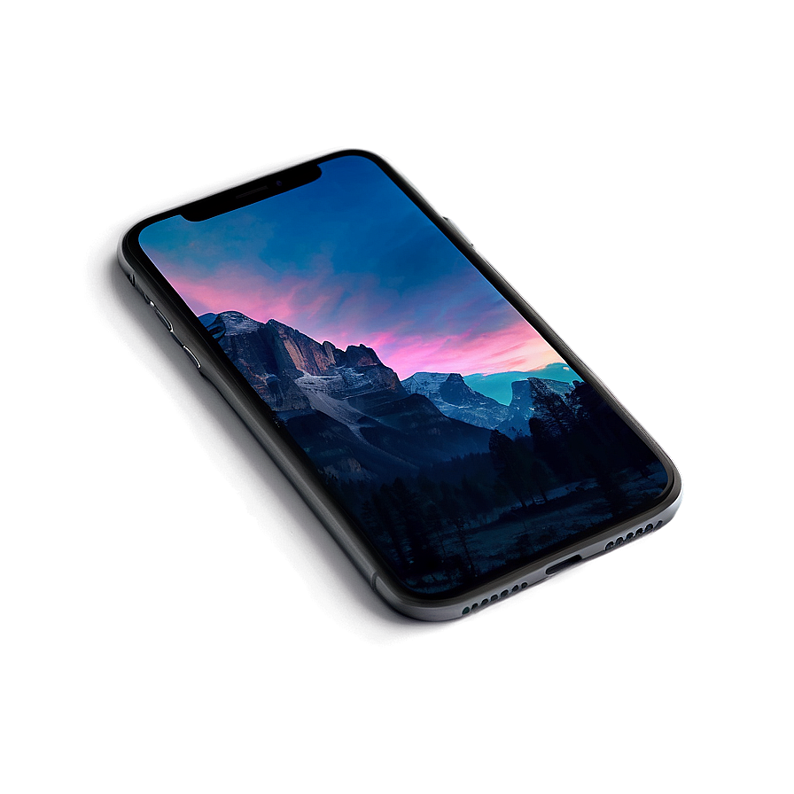 Iphone X Mockup Front View Png Ewy16 PNG image