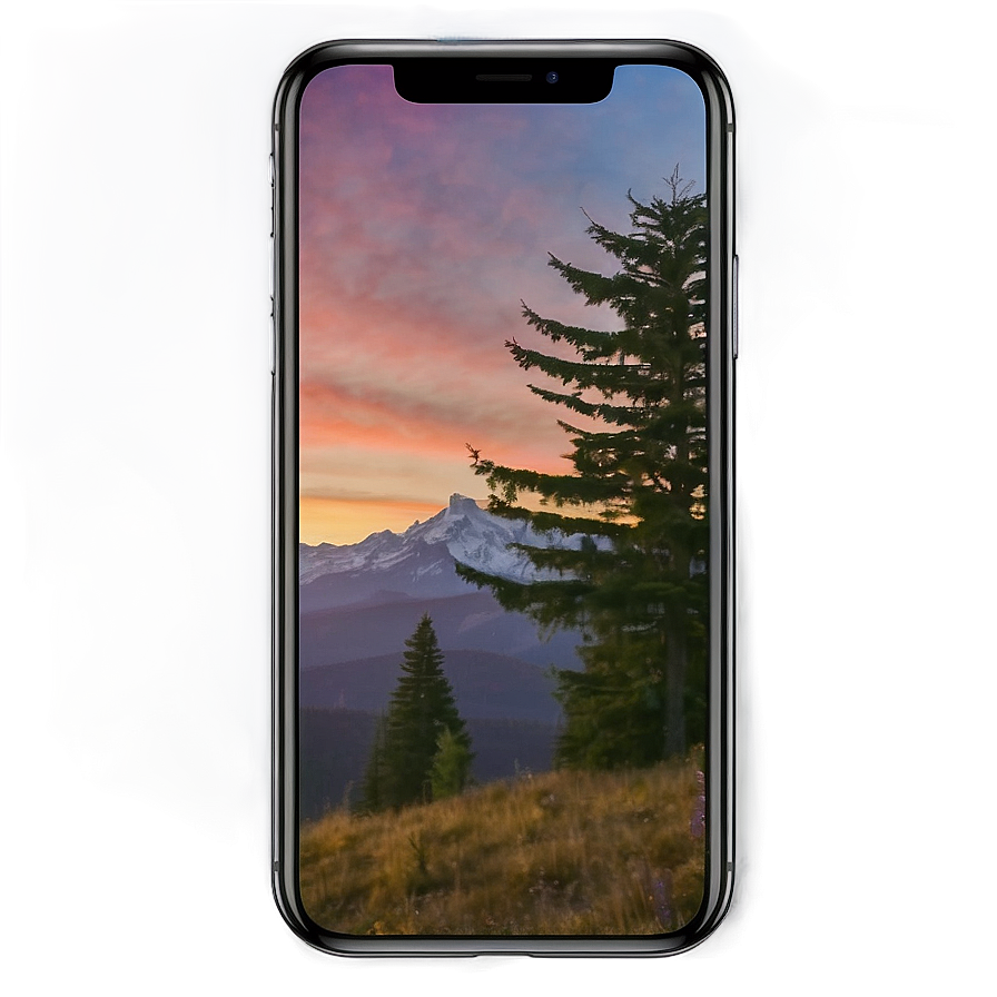 Iphone X Mockup In Portrait Png 06272024 PNG image