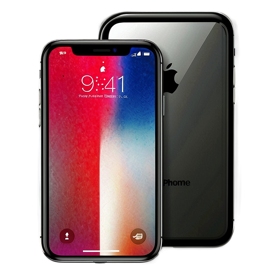 Iphone X Mockup With Background Png 96 PNG image