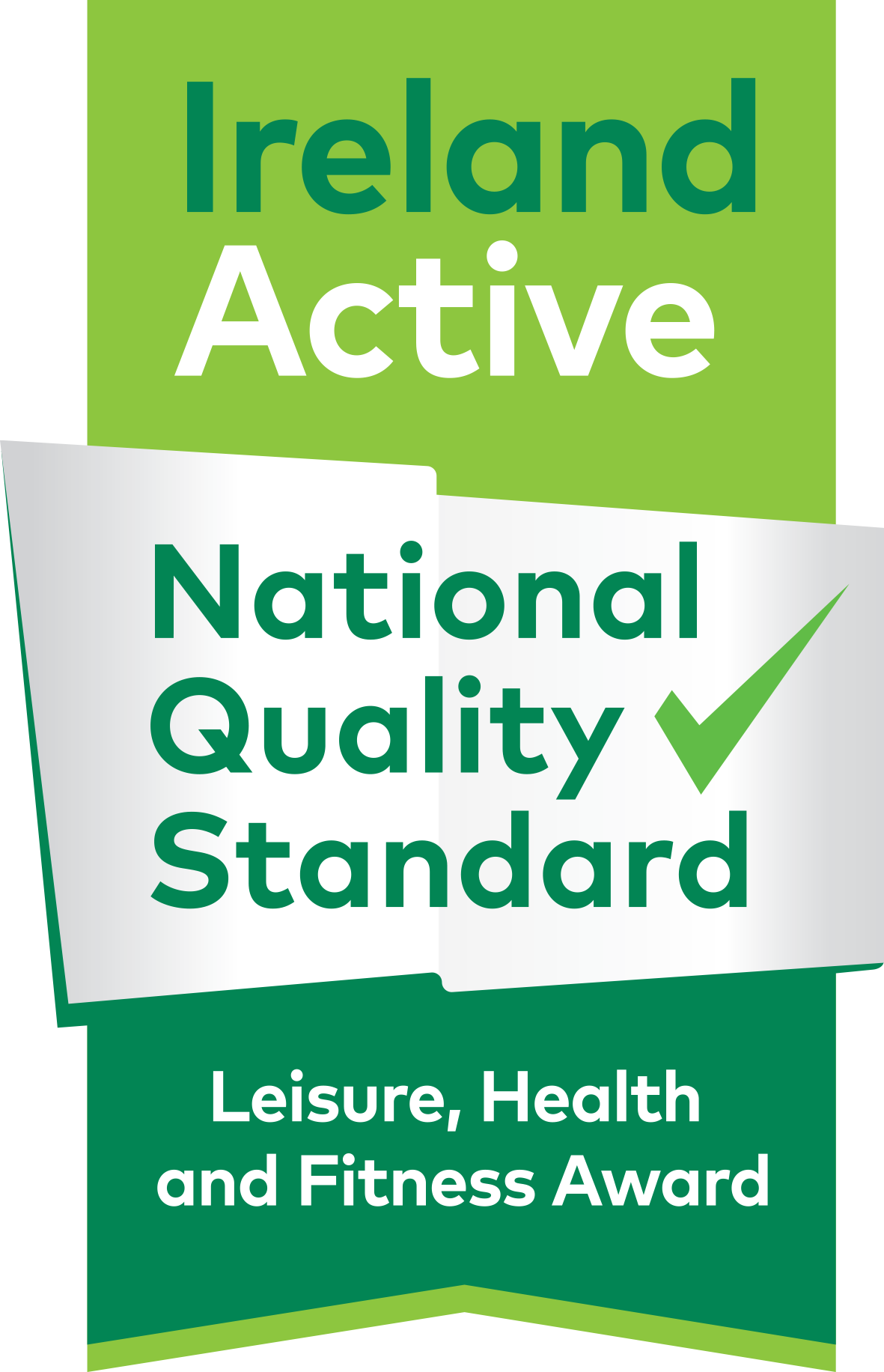 Ireland Active National Quality Standard Award PNG image