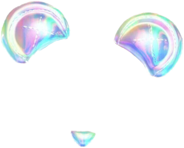 Iridescent_ Bubble_ Stickers PNG image