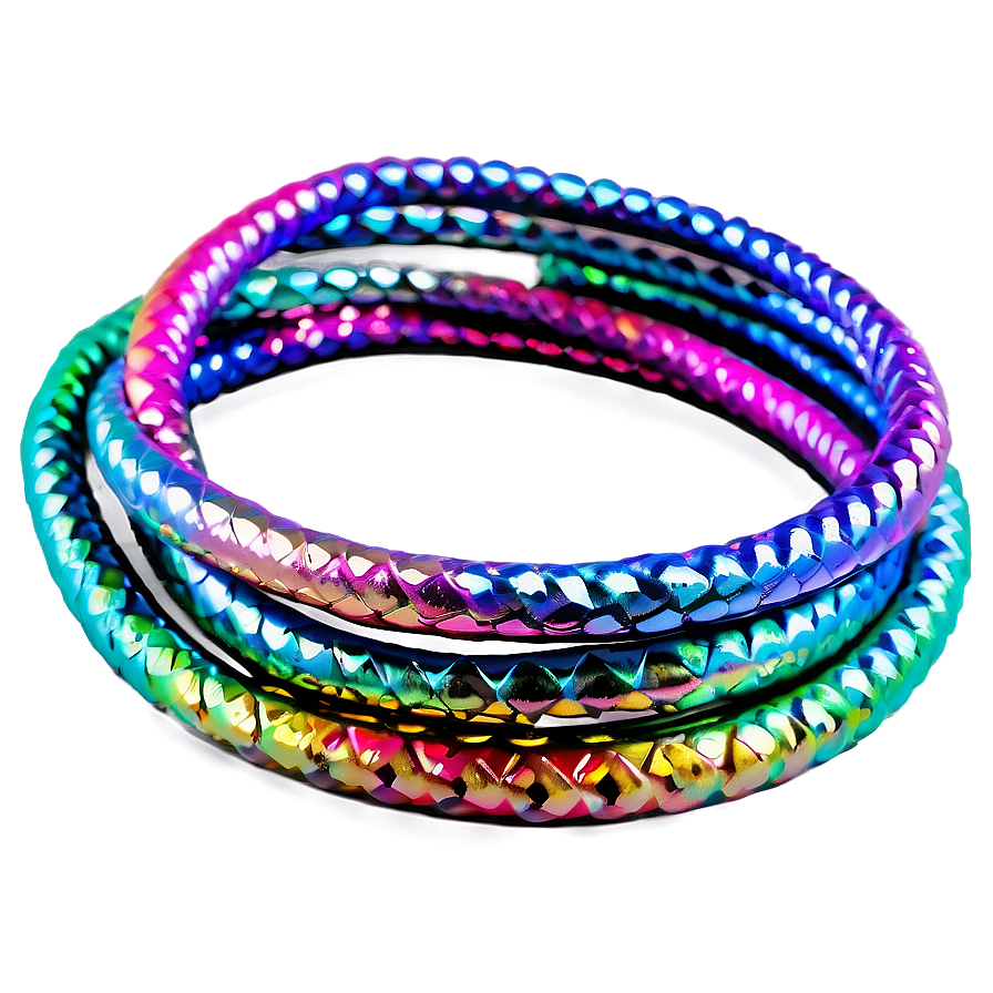 Iridescent Hair Elastic Png 06282024 PNG image