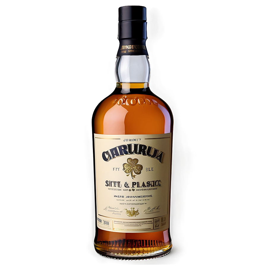 Irish Whisky Bottle Png Nka PNG image