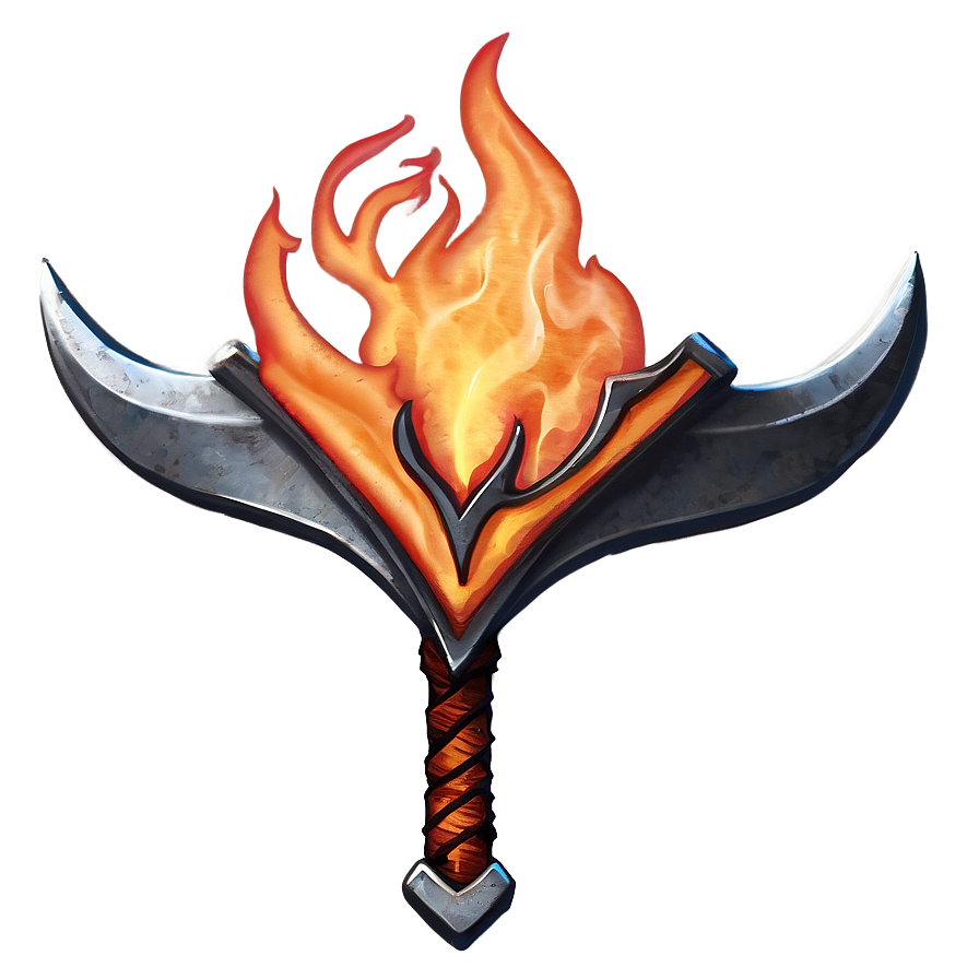 Iron Forge Flames Png 4 PNG image