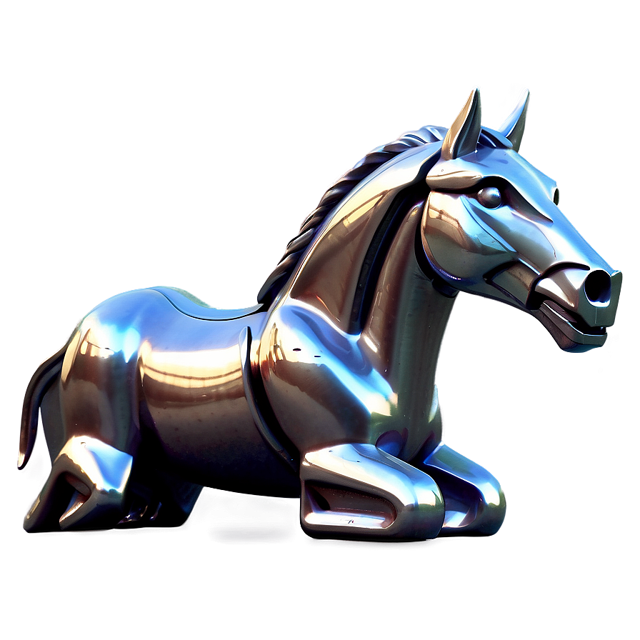 Iron Horse Sculpture Png Dnh53 PNG image