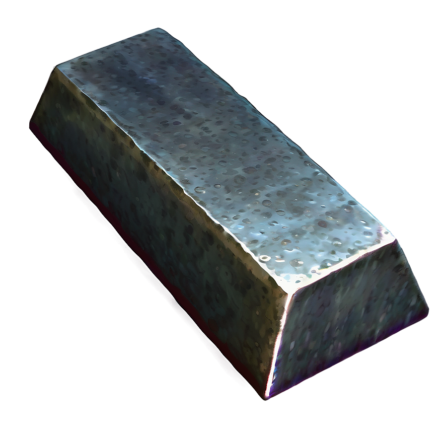 Iron Ingot For Game Crafting Png 06272024 PNG image