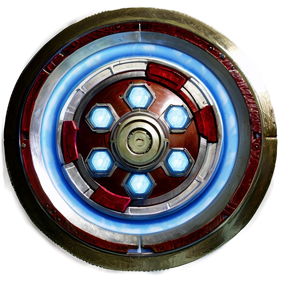 Iron Man 1 Arc Reactor Design Png 06292024 PNG image