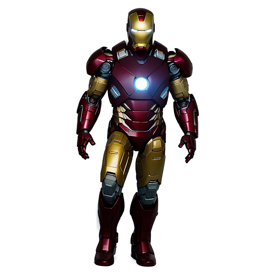 Iron Man Arc Reactor Suit Png 06292024 PNG image