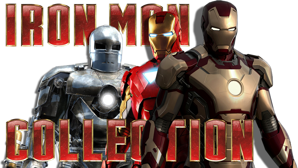 Iron Man Armor Evolution PNG image