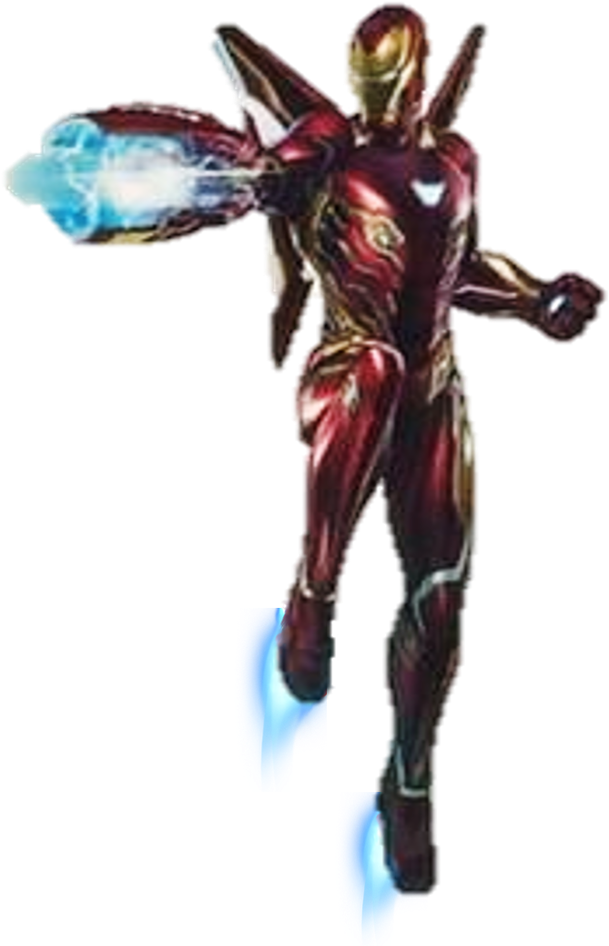 Iron_ Man_ Flying_ Action_ Pose PNG image