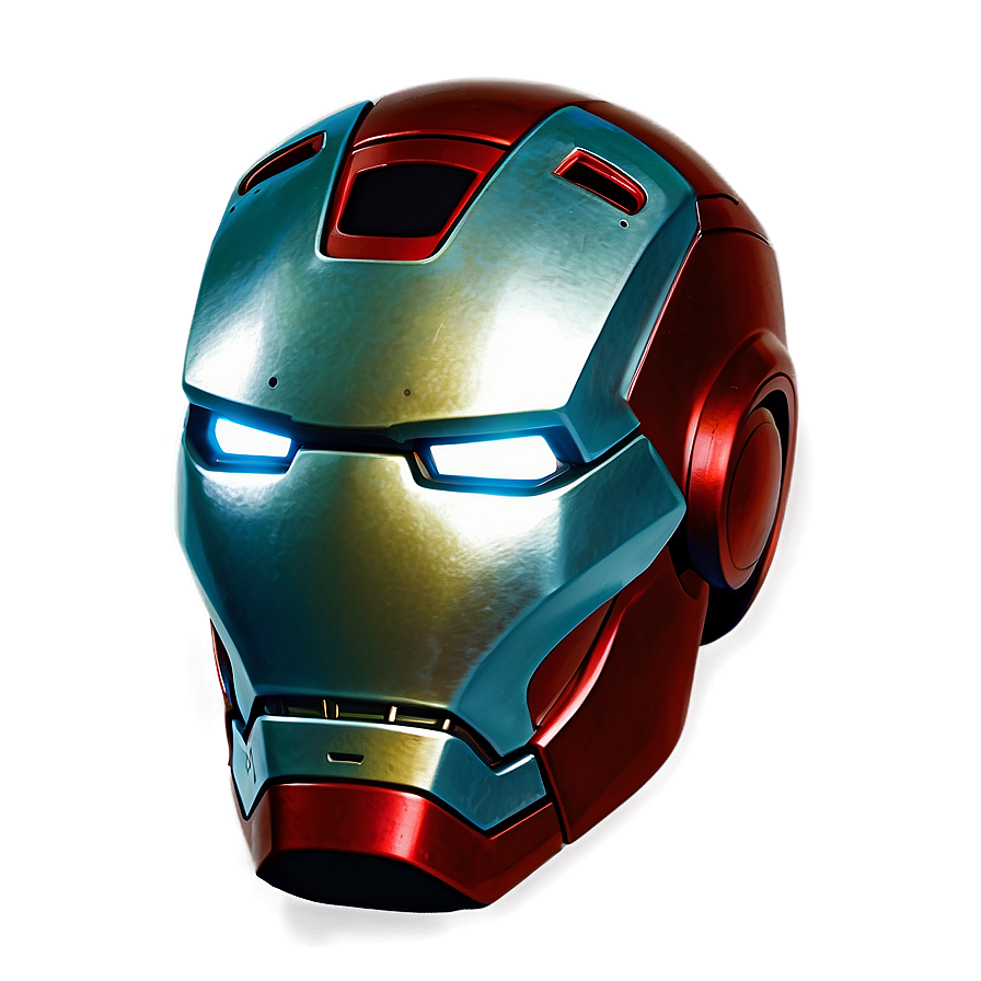 Iron Man Helmet Gold And Red Version Png 06122024 PNG image