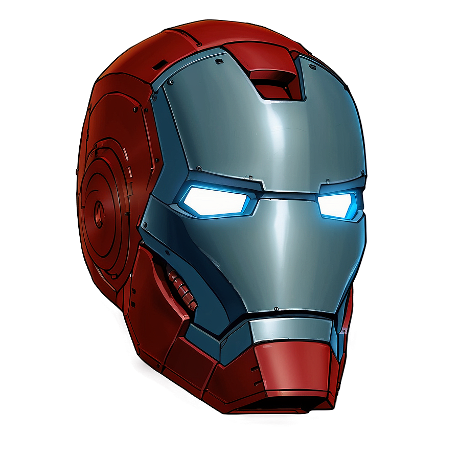 Iron Man Helmet Prototype Design Png Peq PNG image