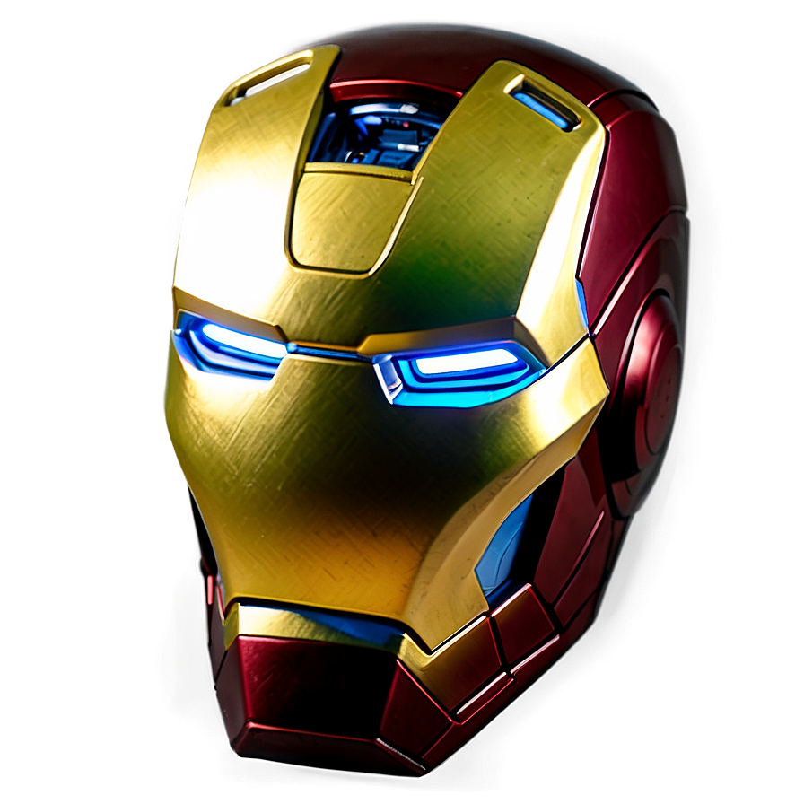 Iron Man Helmet With Led Lights Png 63 PNG image