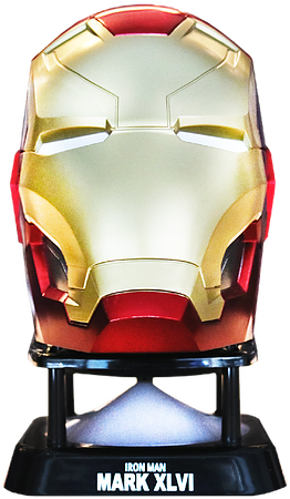 Iron Man Mark X L V I Helmet PNG image