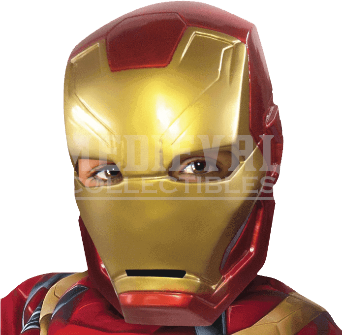 Iron Man Mask Close Up PNG image