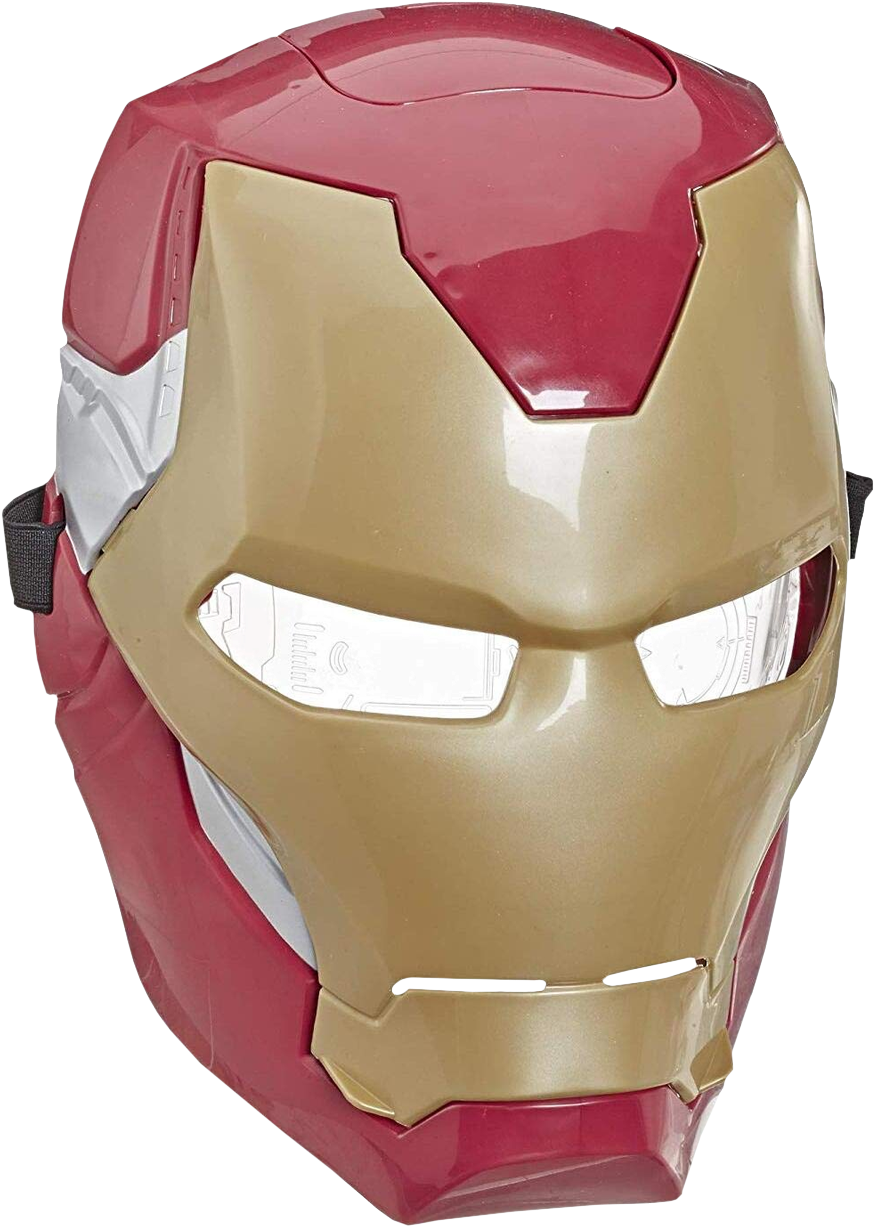 Iron Man Mask Close Up PNG image