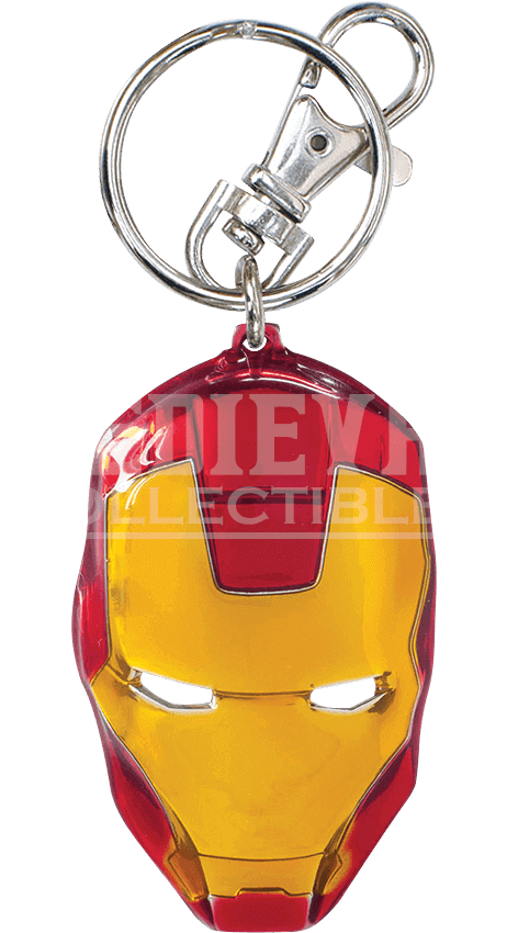 Iron_ Man_ Mask_ Keychain PNG image