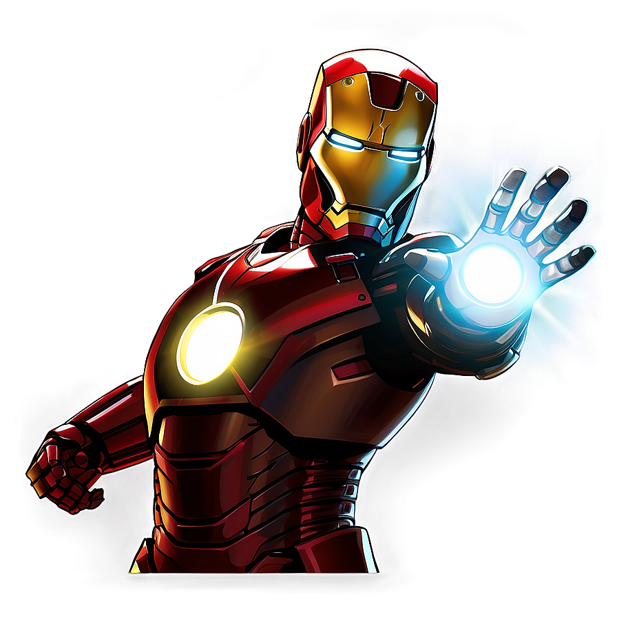 Iron Man Reactor Light Effect Png 68 PNG image