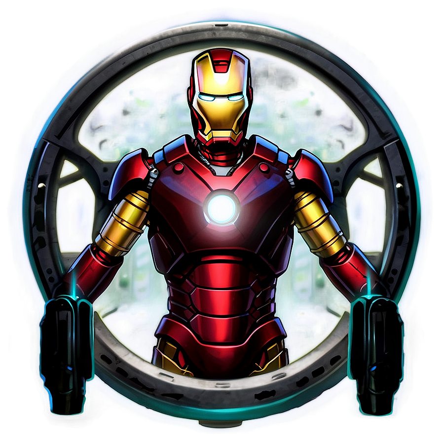 Iron Man Reactor Sci-fi Png Yij86 PNG image