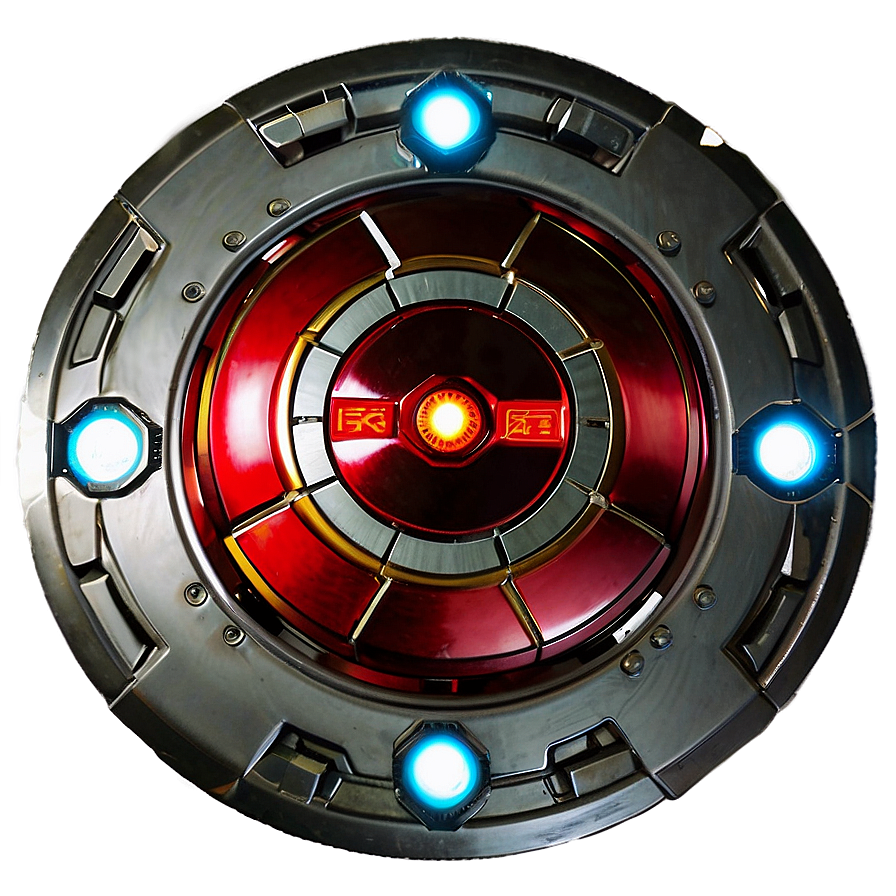 Iron Man Replica Arc Reactor Png 06292024 PNG image