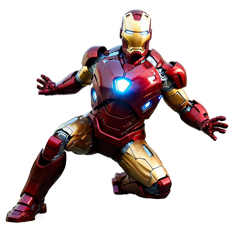 Iron Man Suit With Energy Blast Png 06292024 PNG image